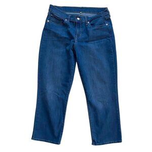 Levis Womens Medium Wash Cropped Jeans Size 29 Stretch Casual Wear‎
